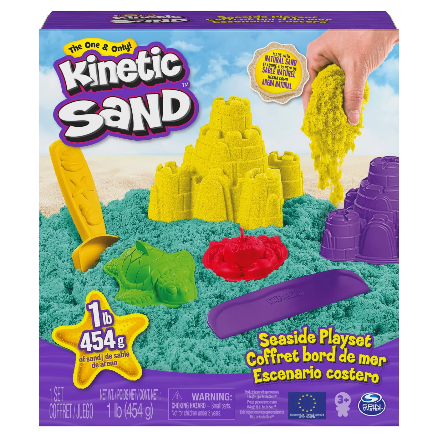 KINETIC SAND SET DE JOACA MARIN CU NISIP SI FORME