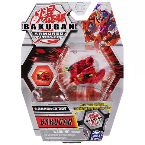 BAKUGAN S2 BILA BASIC DRAGONOID CU CARD BAKU-GEAR