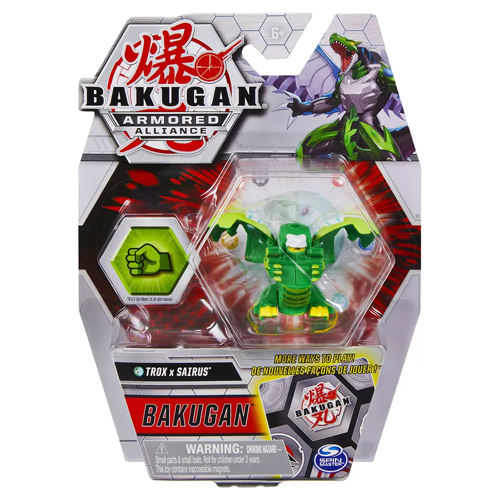 BAKUGAN S2 BILA BASIC TROX CU CARD BAKU-GEAR SAIRUS