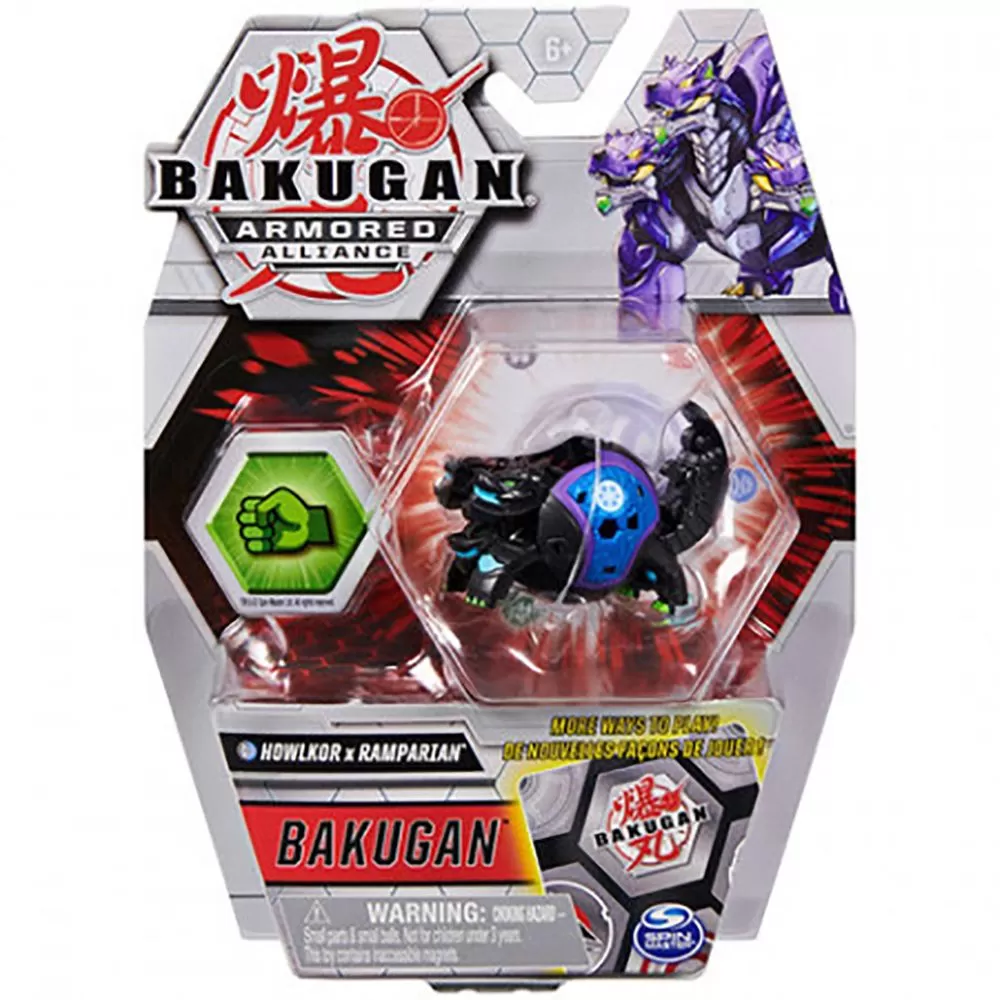 BAKUGAN S2 BILA BASIC HOWLKOR CU CARD BAKU-GEAR RAMPARIAN