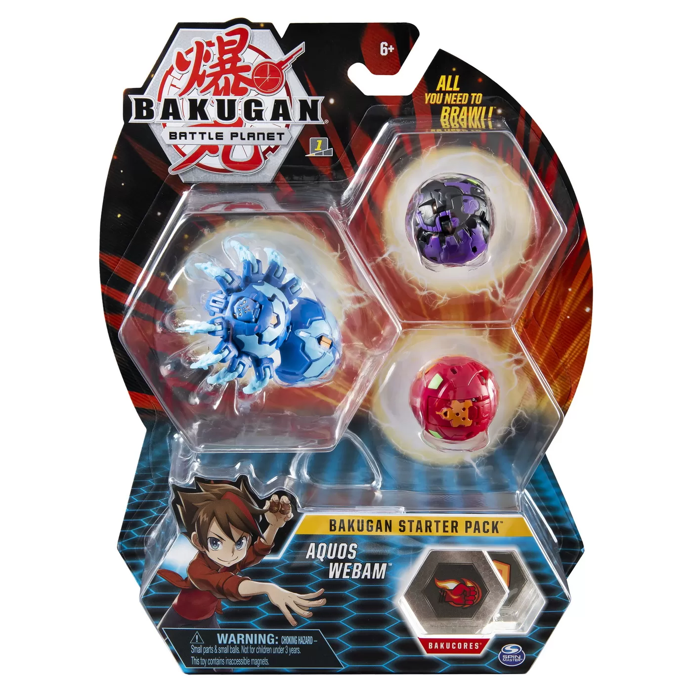 BAKUGAN PACHET START AQUOS WEBAM