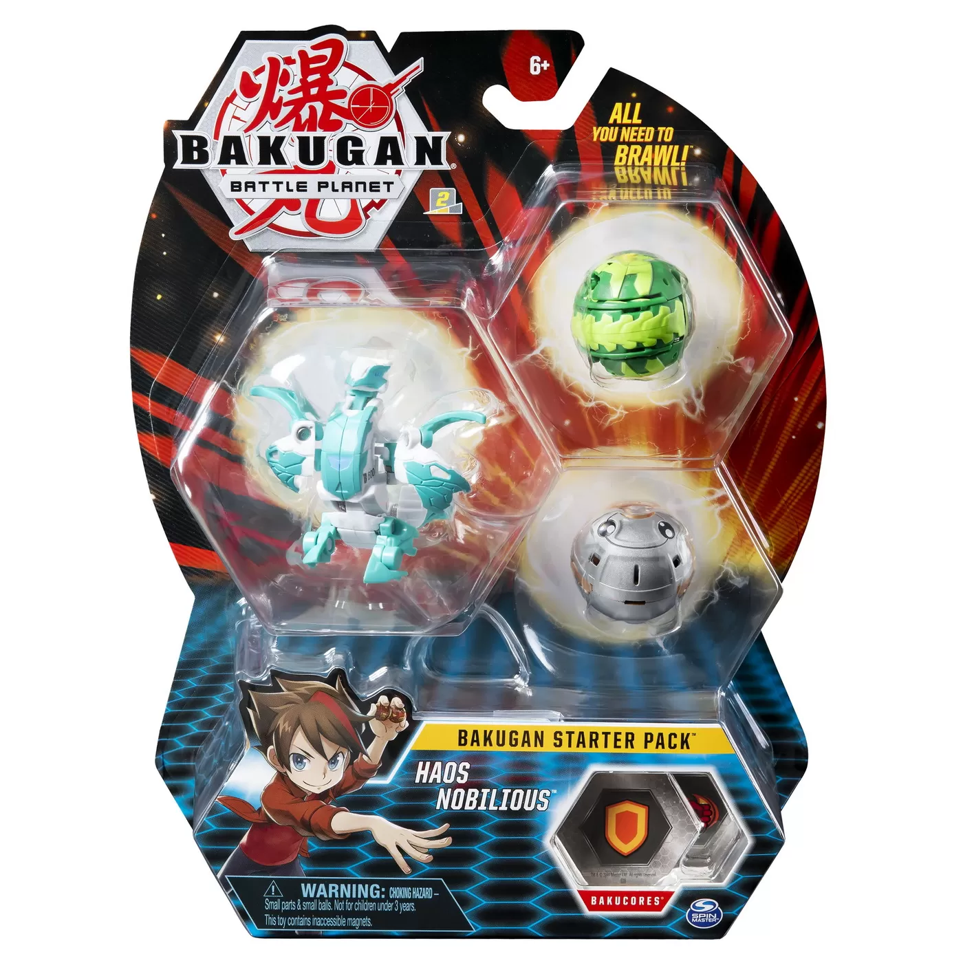BAKUGAN PACHET START HAOS NOBILIOUS