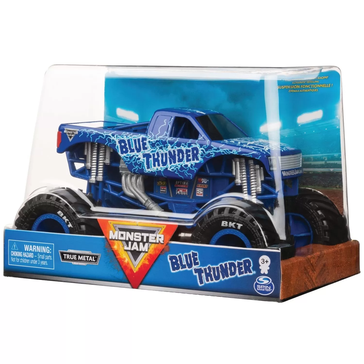 MONSTER JAM MACHETE METALICE SCARA 1 LA 24 BLUE THUNDER