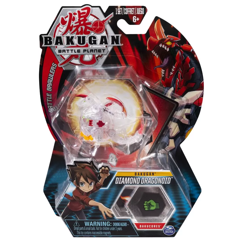 BAKUGAN BILA DIAMOND DRAGONOID