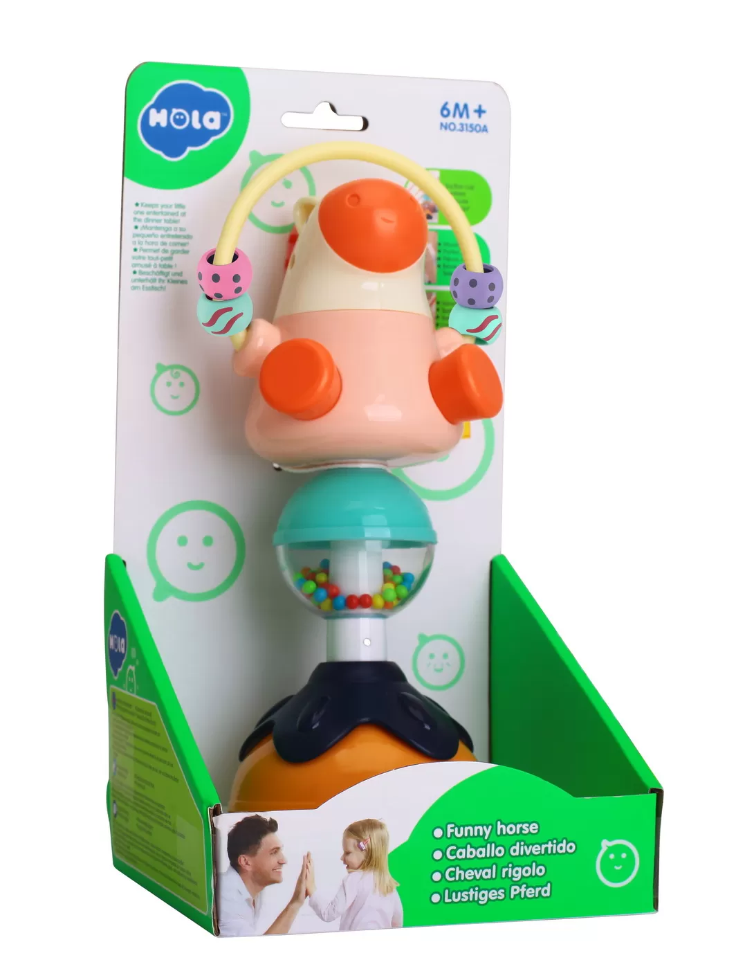 JUCARIE BEBE CU VENTUZA – ANIMALUT