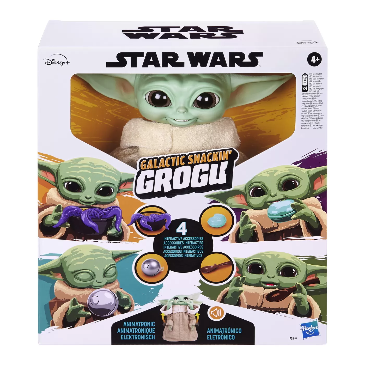 STAR WARS FIGURINA ANIMATRONICA GUSTAREA GALACTICA GROGU BABY YODA MANDALORIANUL