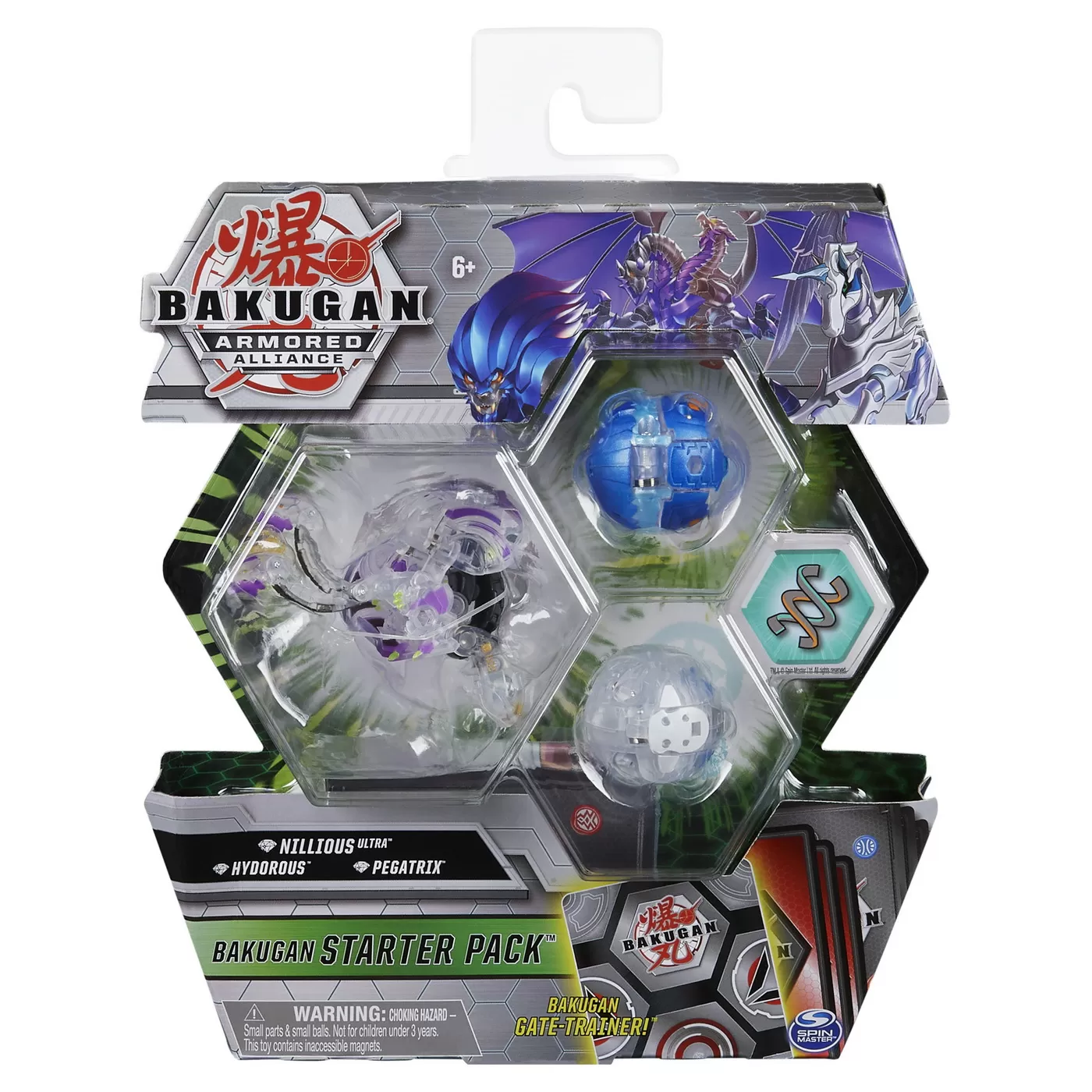 BAKUGAN S2 PACHET DE START HYDOROUS, PEGATRIX SI NILLIOUS ULTRA