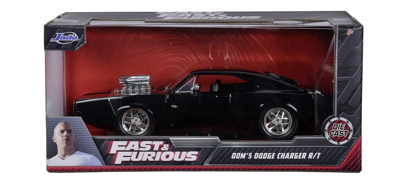 JADA FAST FURIOUS MASINUTA METALICA DODGE CHARGER 1970 SCARA 1 LA 24