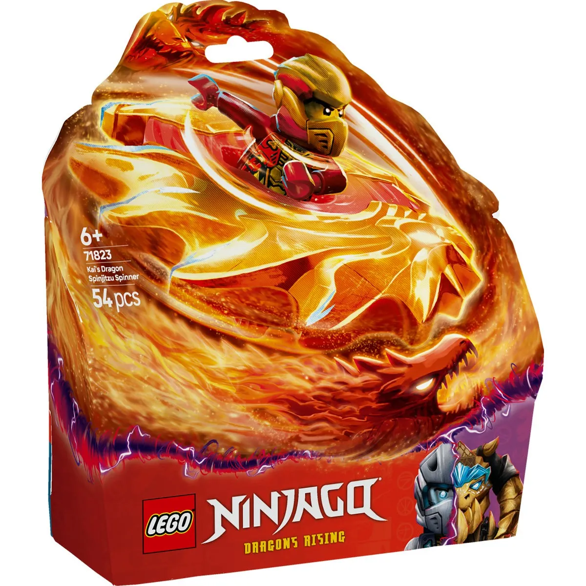 LEGO NINJAGO DRAGONUL SPINJITZU ROTITOR AL LUI KAI 71823