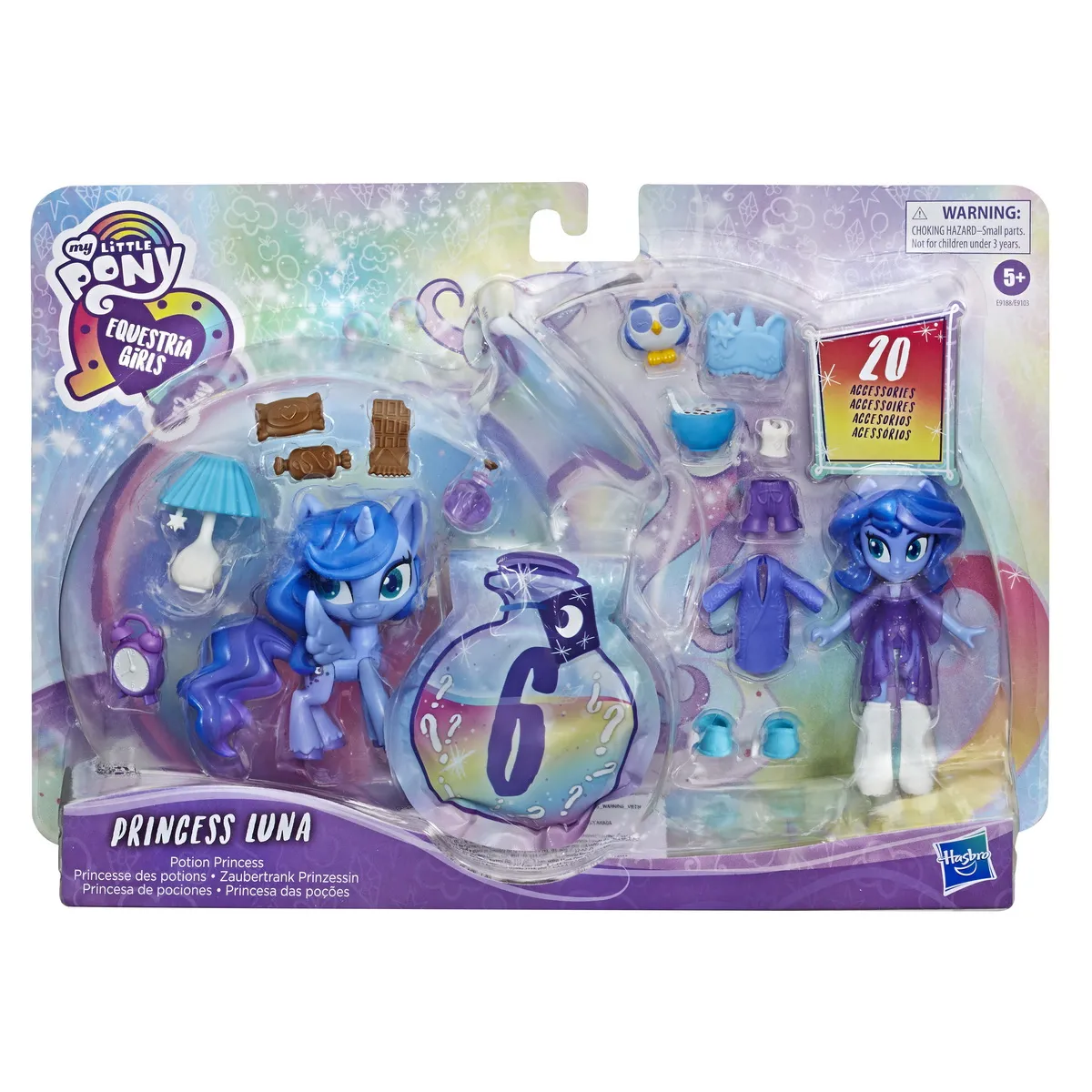 SET EQUESTRIA GIRLS POTIUNEA MAGICA A PONEIULUI LUNA