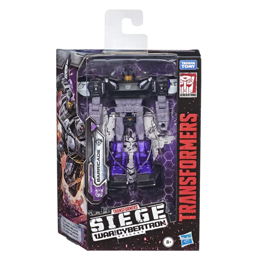 TRANSFORMERS ROBOT DELUXE BARRICADE