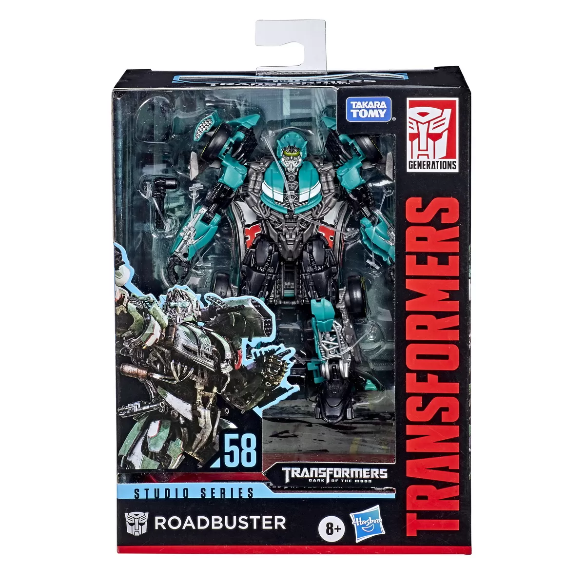 TRANSFORMERS GENERATIONS DELUXE ROBOT ROADBUSTER