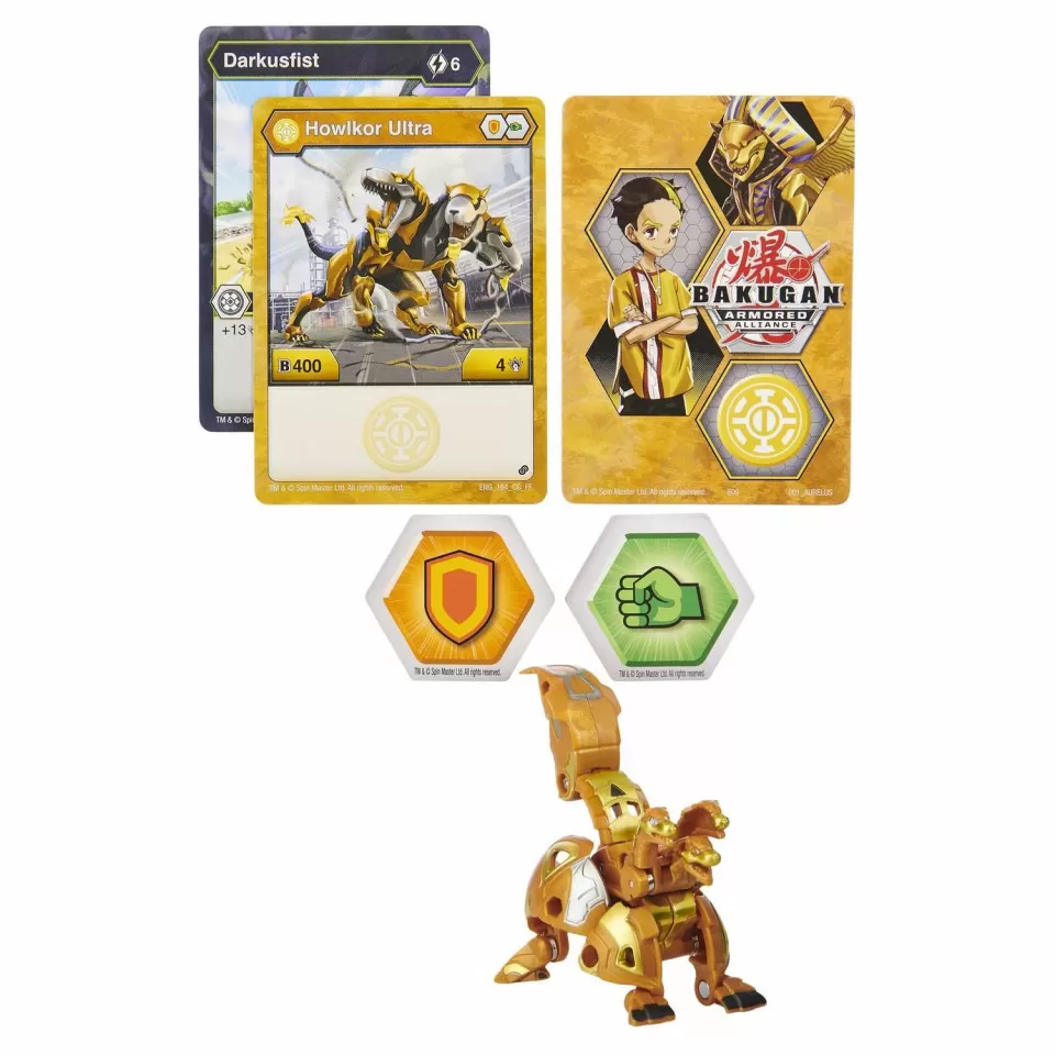 BAKUGAN S2 BILA ULTRA HOWLKOR CU CARD BAKU-GEAR