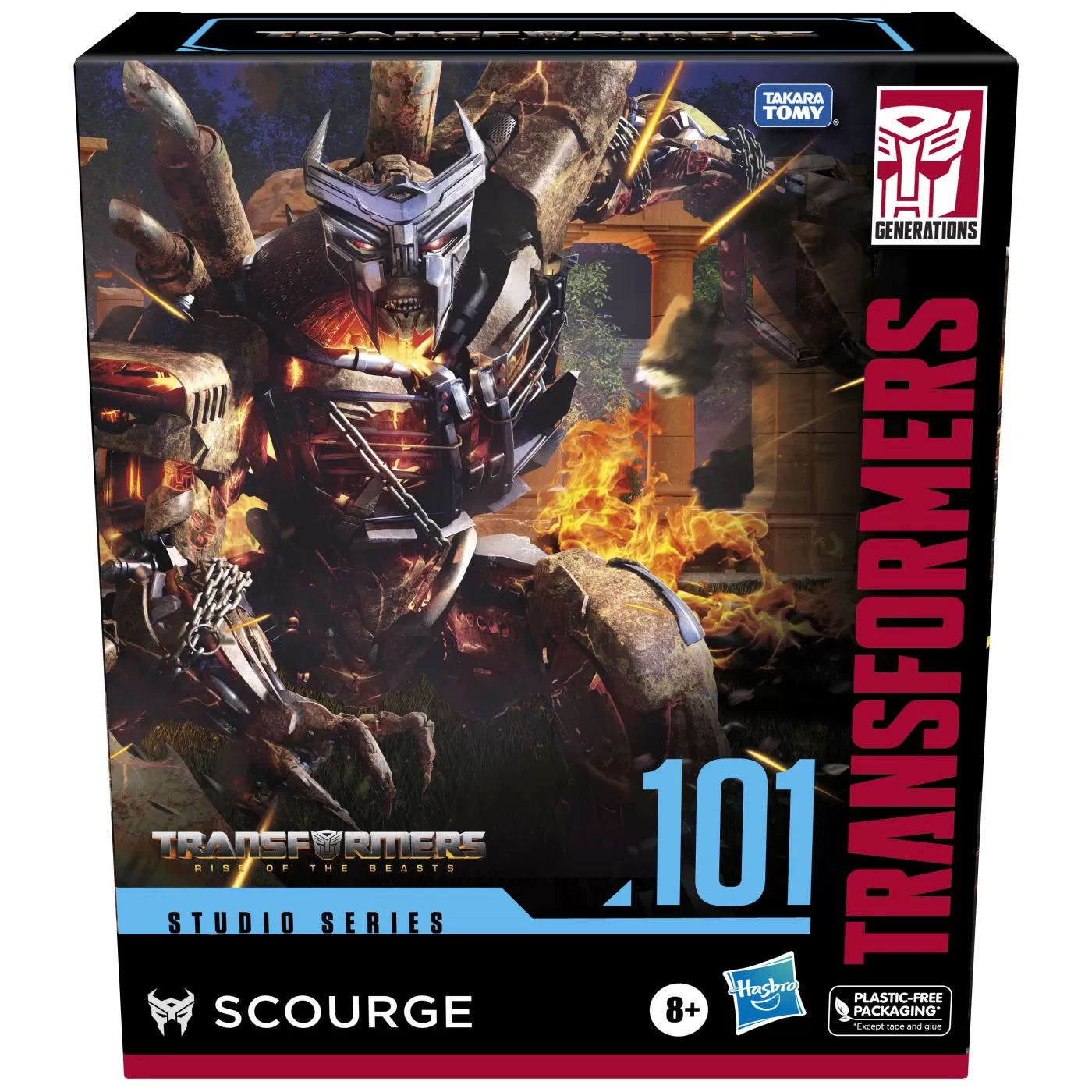 TRANSFORMERS ROBOT CONSTRUCTICON SCOURGE GENERATIONS STUDIO