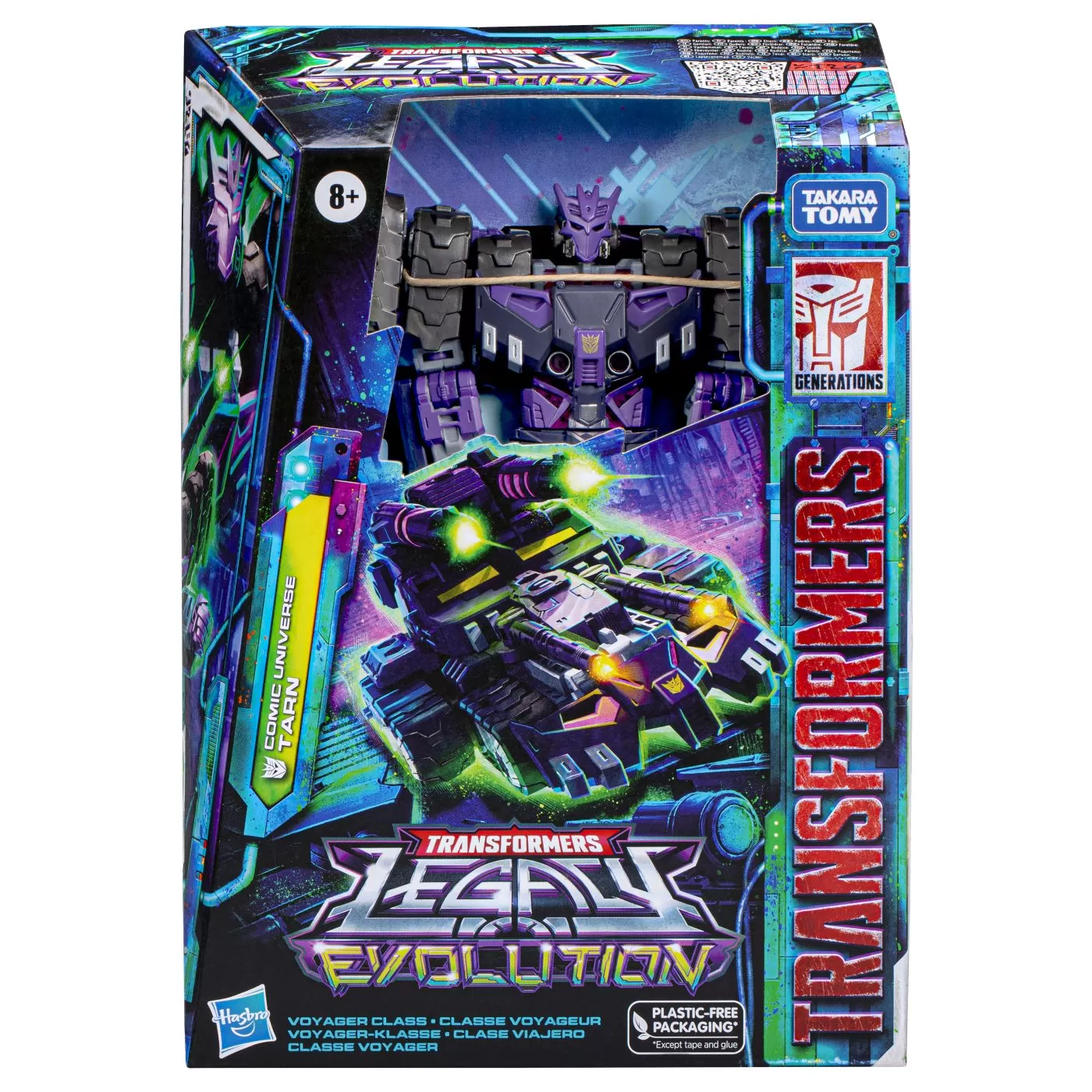 TRANSFORMERS LEGACY EVOLUTION FIGURINA COMIC UNIVERSE TARN 17CM