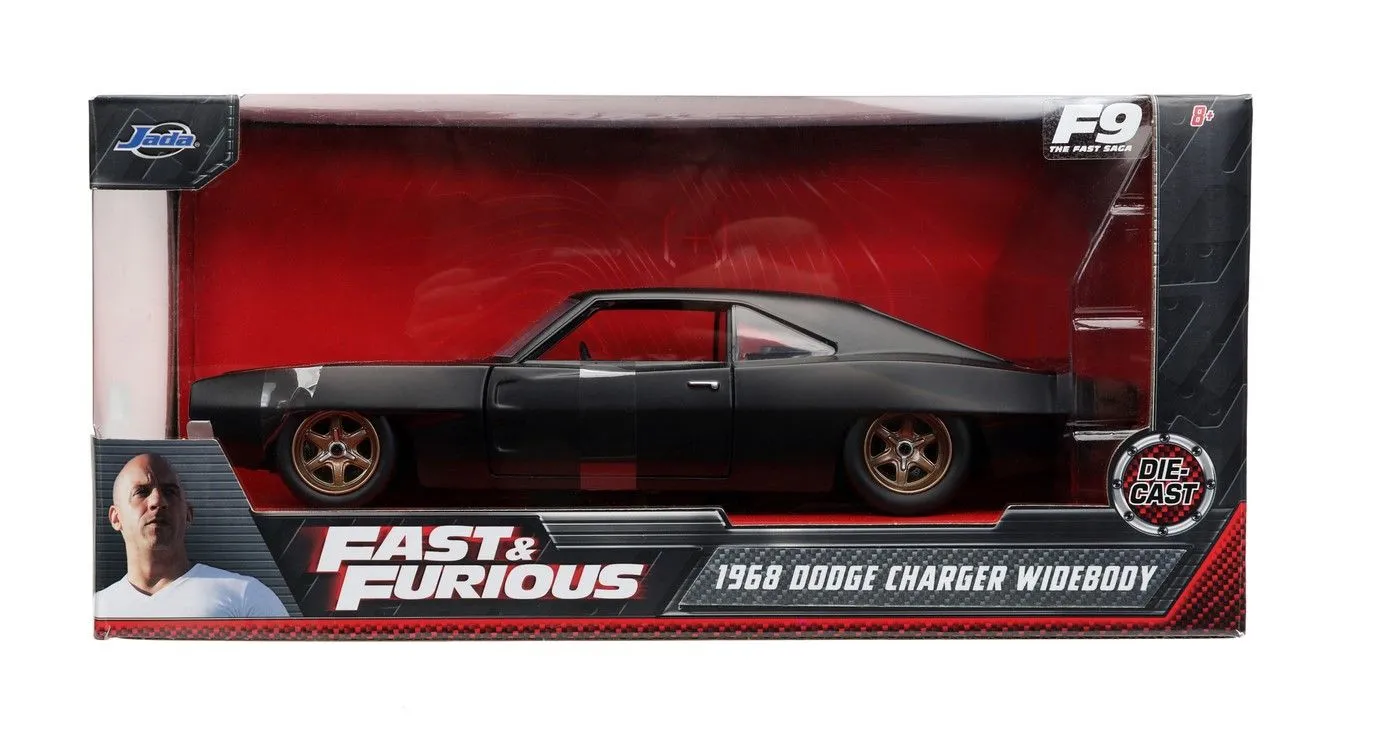 FAST AND FURIOUS MASINUTA METALICA DODGE CHARGER 1968 SCARA 1 LA 24