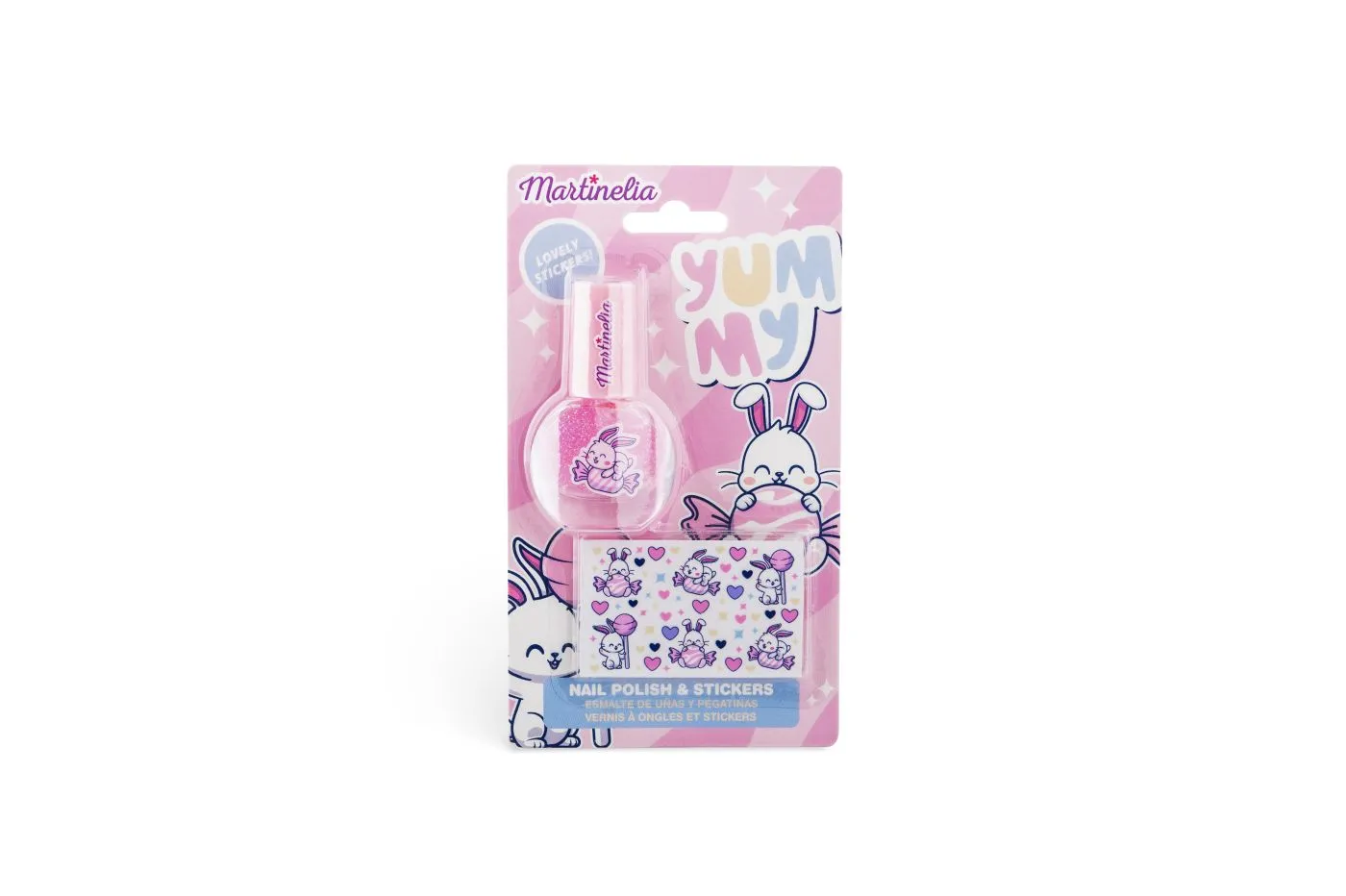MARTINELIA YUMMY SET LAC DE UNGHII SI STICKERS