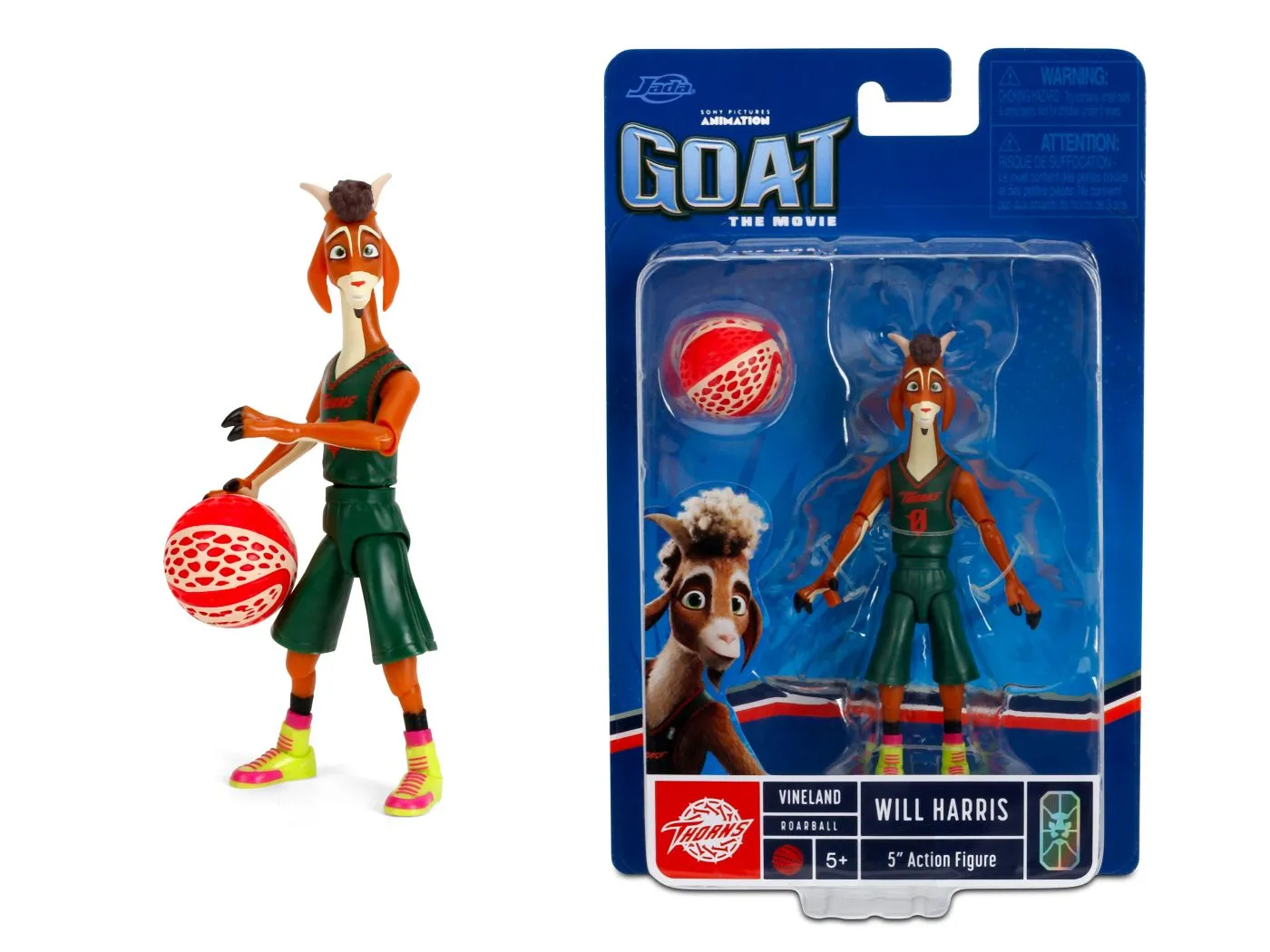 JADA GOAT THE MOVIE SET FIGURINA WILL HARRIS CU ACCESORII 15CM