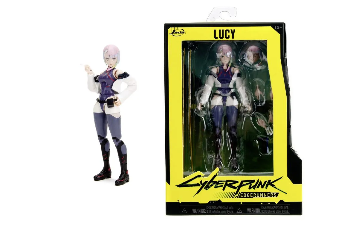 JADA CYBERPUNK EDGERUNNERS FIGURINA LUCY 15CM