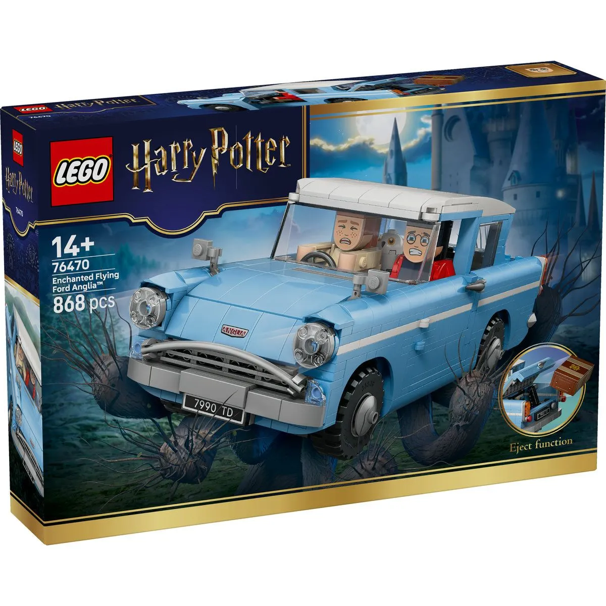 LEGO HARRY POTTER FORD ANGLIA ZBURTOR FERMECAT 76470