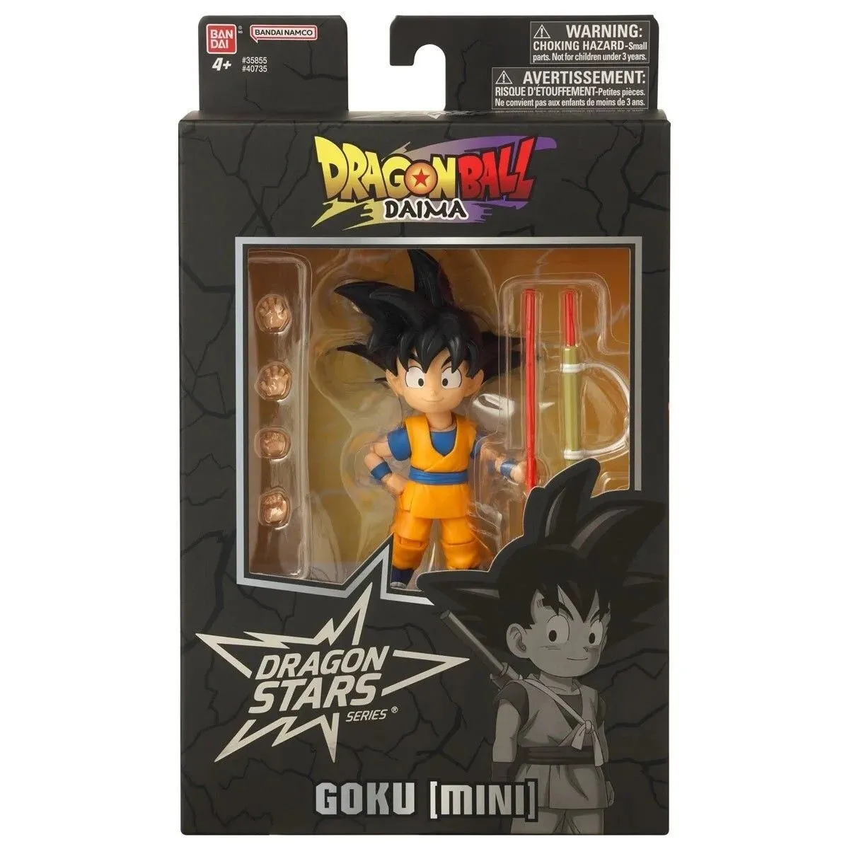 BANDAI FIGURINA DRAGON BALL DAIMA DRAGON STARS GOKU MINI 17CM