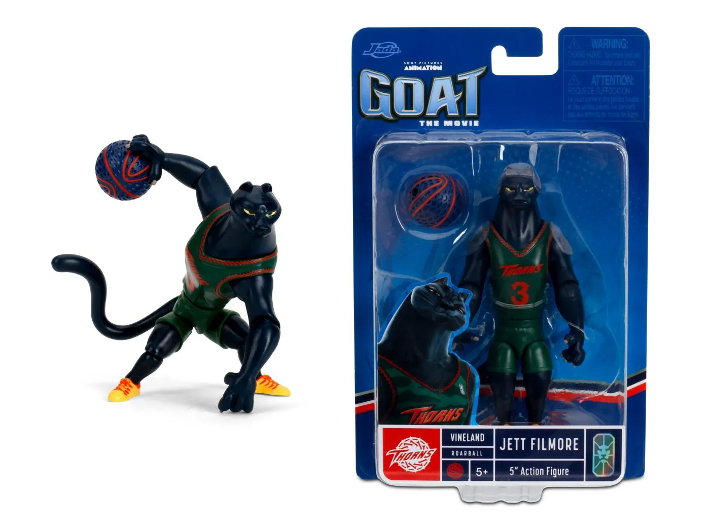 JADA GOAT THE MOVIE SET FIGURINA JETT FILMORE CU ACCESORII 15CM