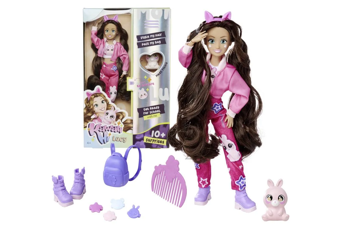 KAWAII HI SET PAPUSA LUCY CU ACCESORII