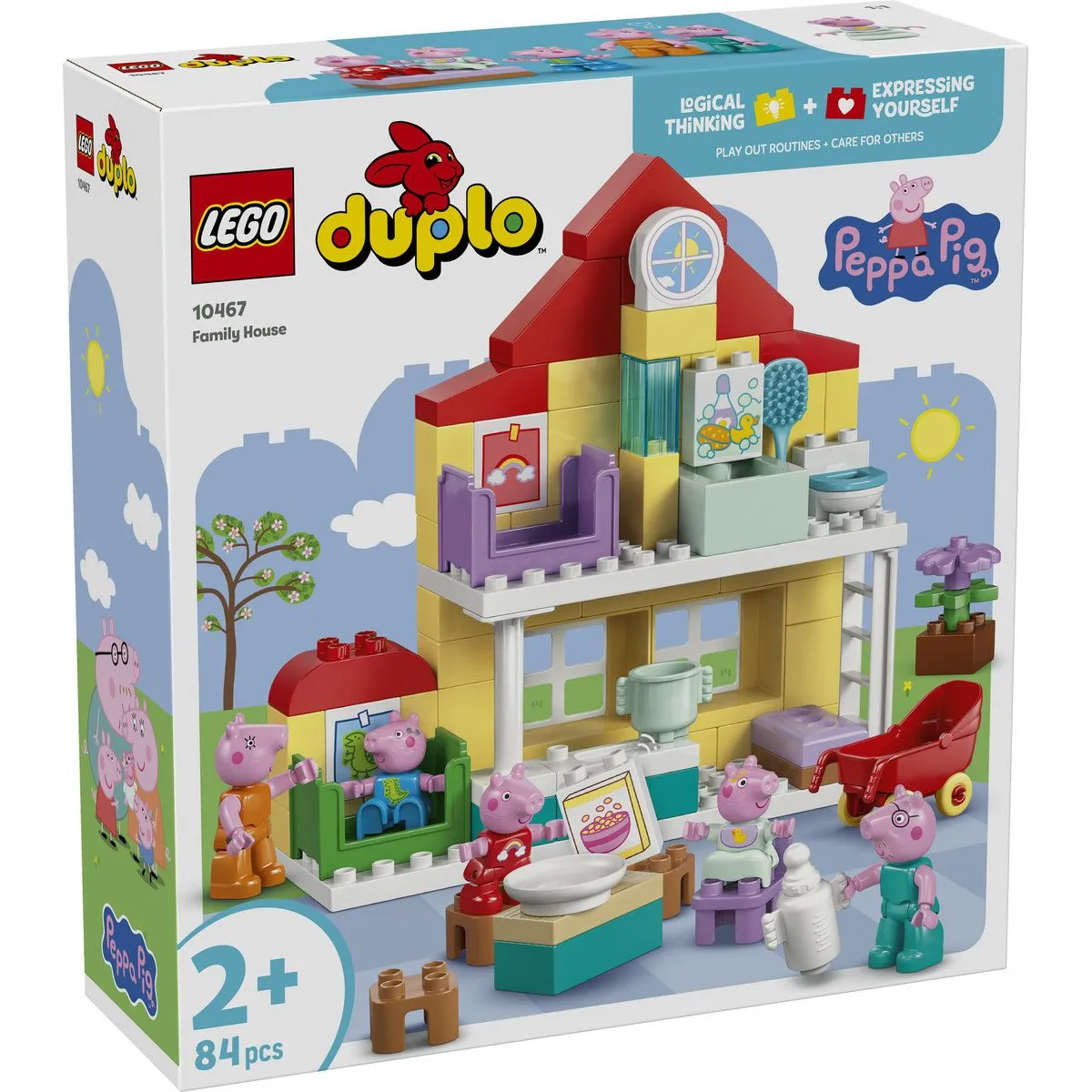 LEGO DUPLO PURCELUSA PEPPA CASA DE FAMILIE 10467