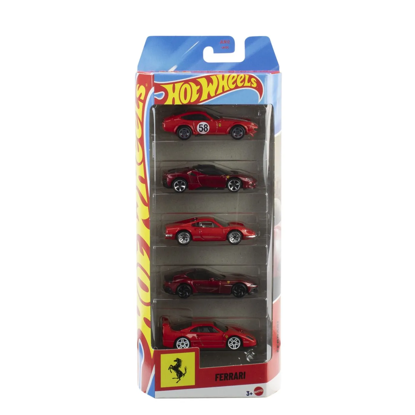 HOT WHEELS SET 5 MASINUTE METALICE FERRARI - EAN, Brand | eToys.ro