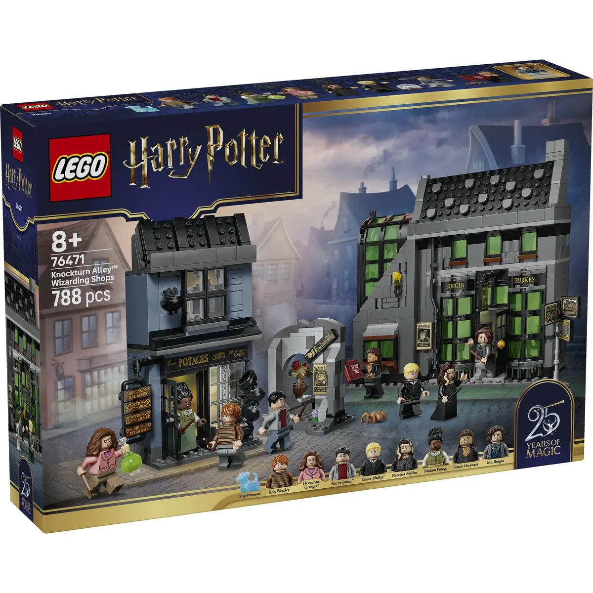 LEGO HARRY POTTER MAGAZINELE DE VRAJITORII DE PE ALEEA NOCTURNA 76471