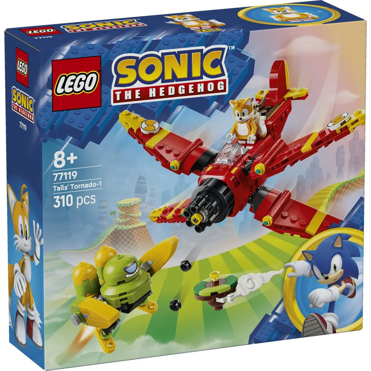 LEGO SONIC THE HEDGEHOG AVIONUL TORNADO 1 AL LUI TAILS 77119 - EAN, Brand | eToys.ro