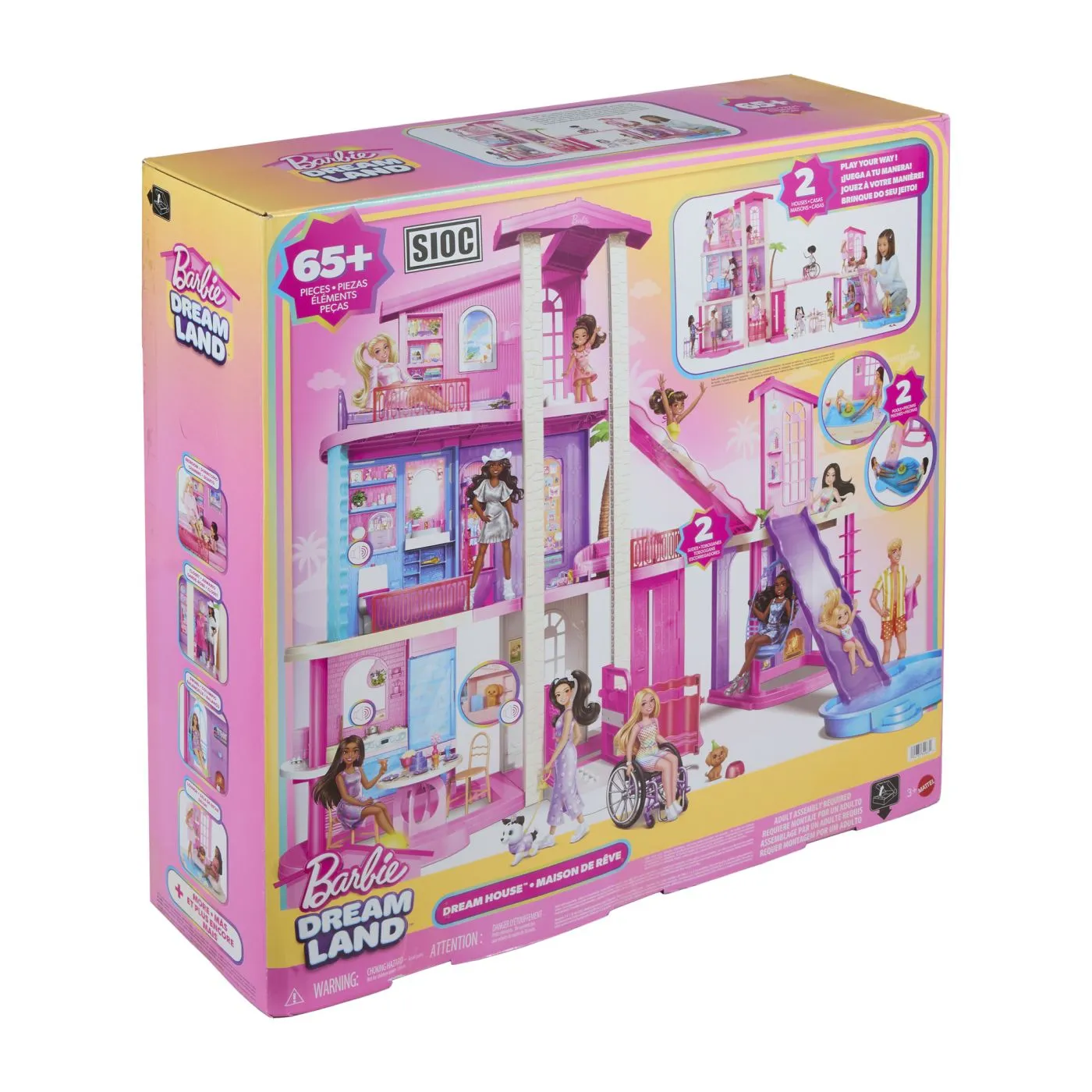 BARBIE DREAM LAND CASUTA DE VIS CU ACCESORII