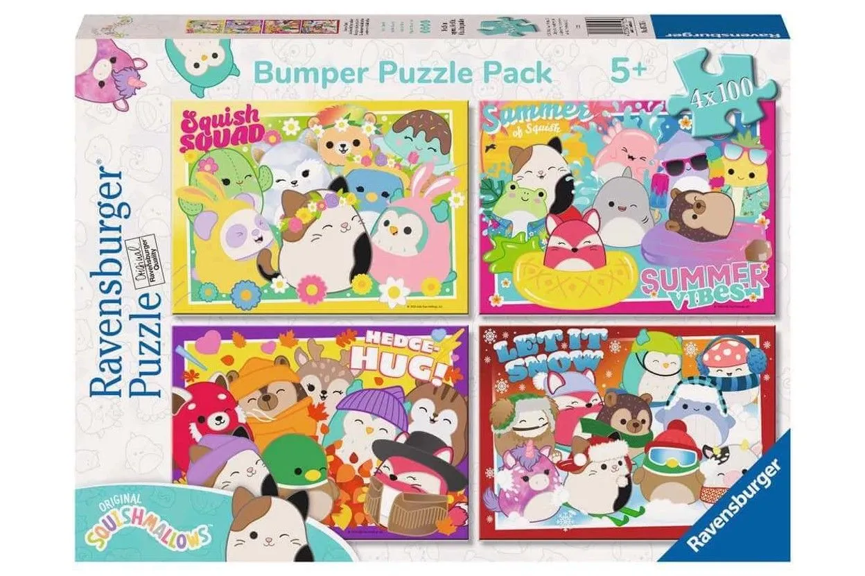 PUZZLE SQUISHMALLOWS 4X100 - EAN, Brand | eToys.ro