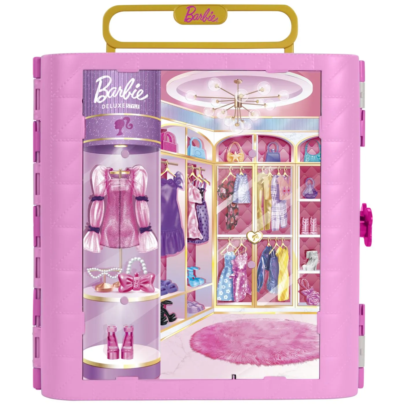 BARBIE DELUXE STYLE DULAP CU ACCESORII