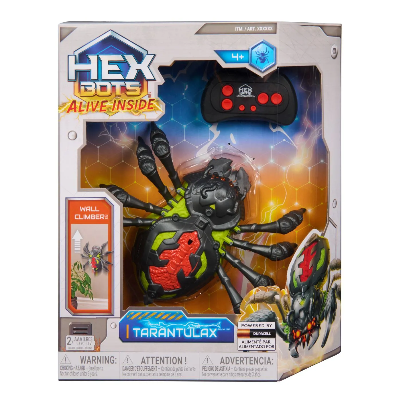 HEX BOTS VIU IN INTERIOR TARANTULA CATARATOARE CU TELECOMANDA - EAN, Brand | eToys.ro