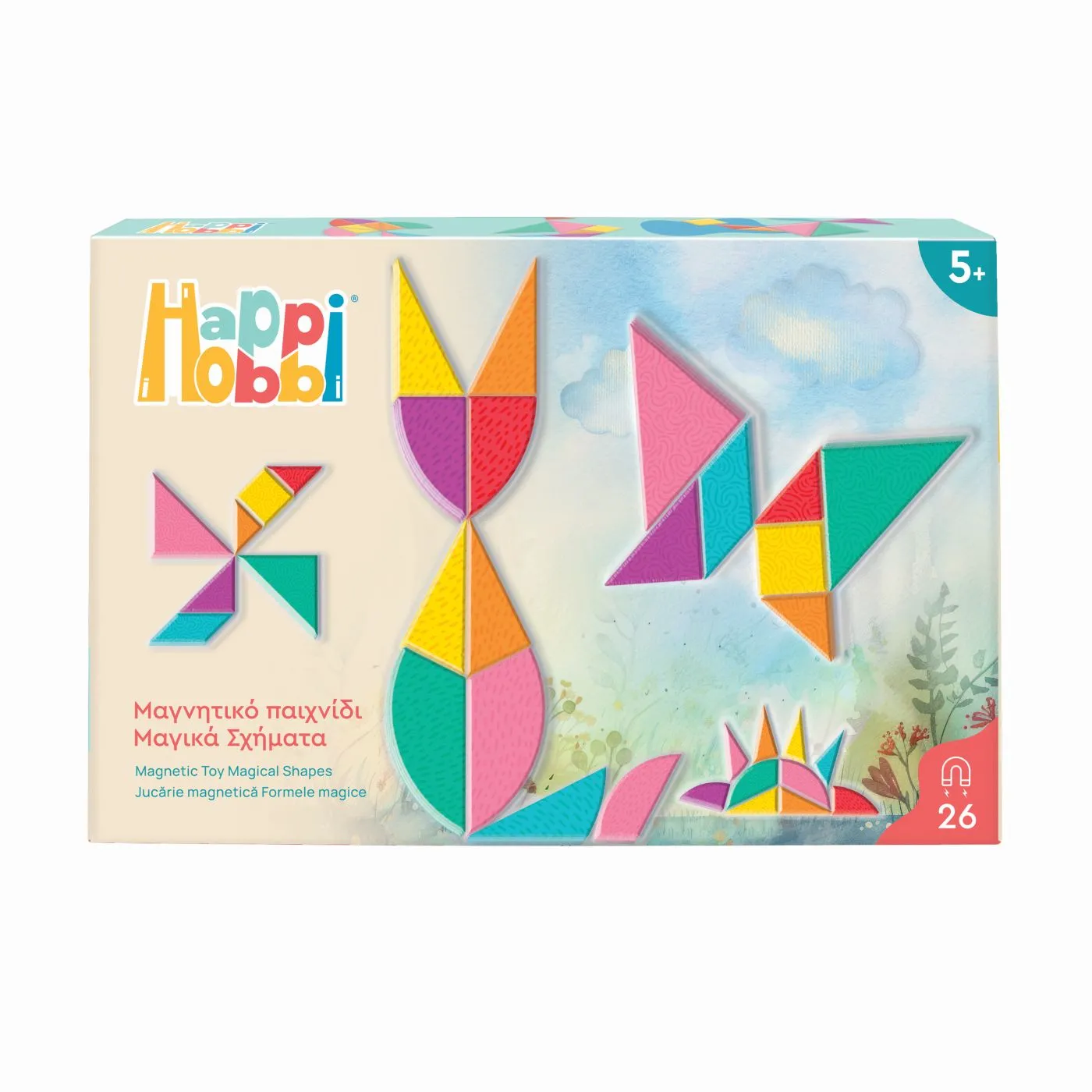 HAPPI HOBBI JUCARIE MAGNETICA FORME MAGICE - EAN, Brand | eToys.ro