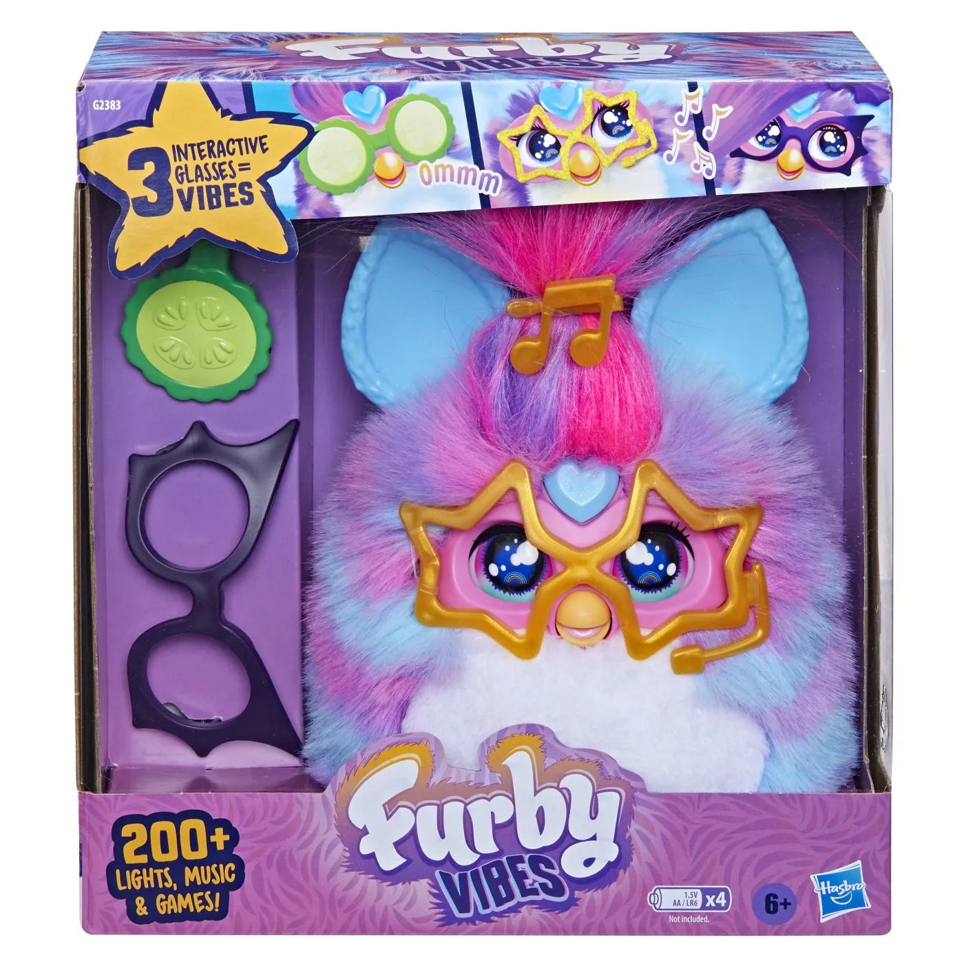 FURBY VIBES JUCARIE INTERACTIVA BLUE RAZZ