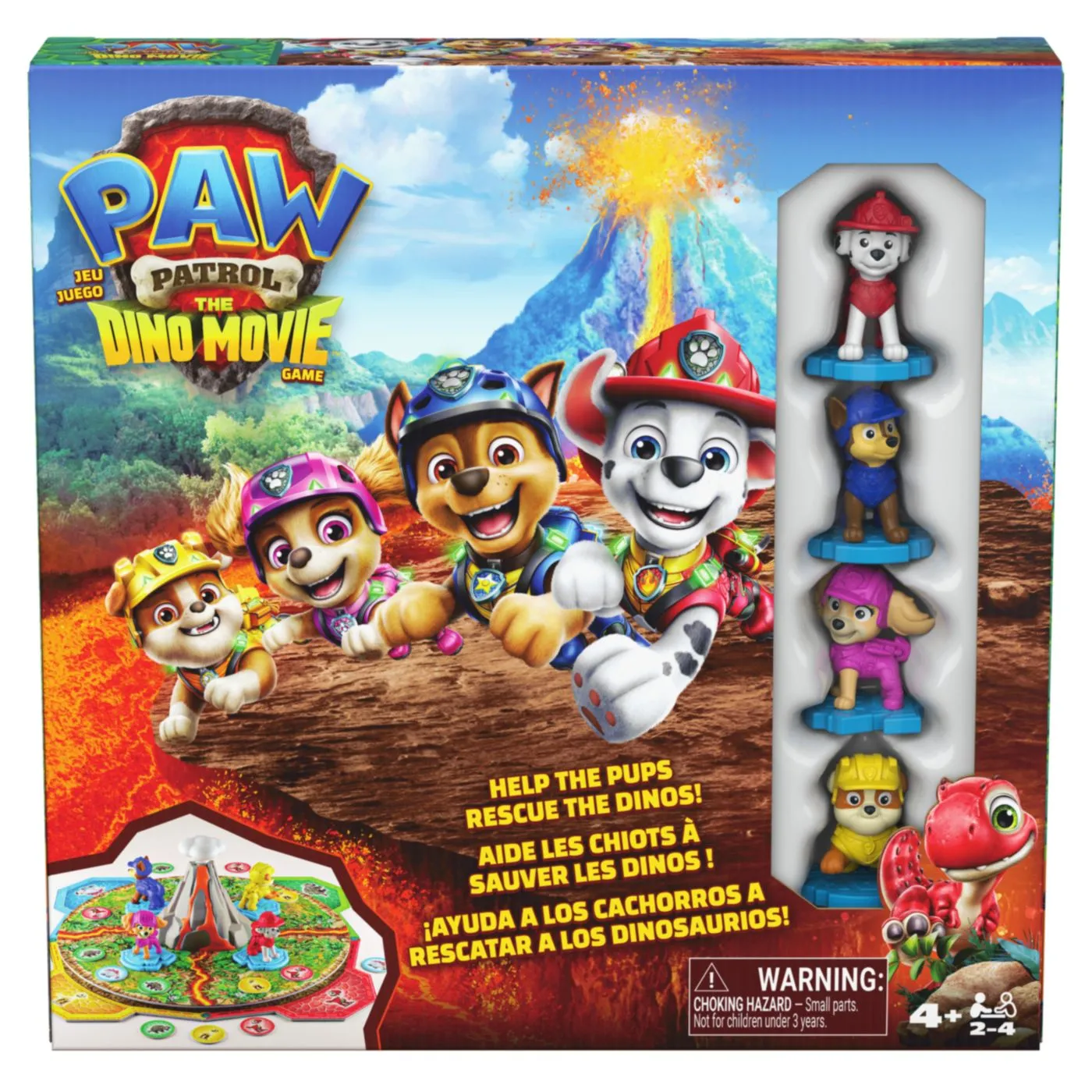 JOC DE SOCIETATE PATRULA CATELUSILOR FILMUL CU DINOZAURI