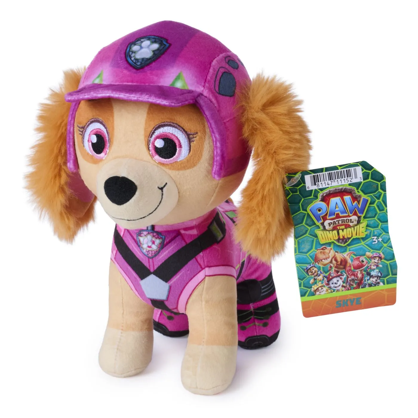 PATRULA CATELUSILOR FILMUL CU DINOZAURI PUP PALS FIGURINA DE PLUS SKYE