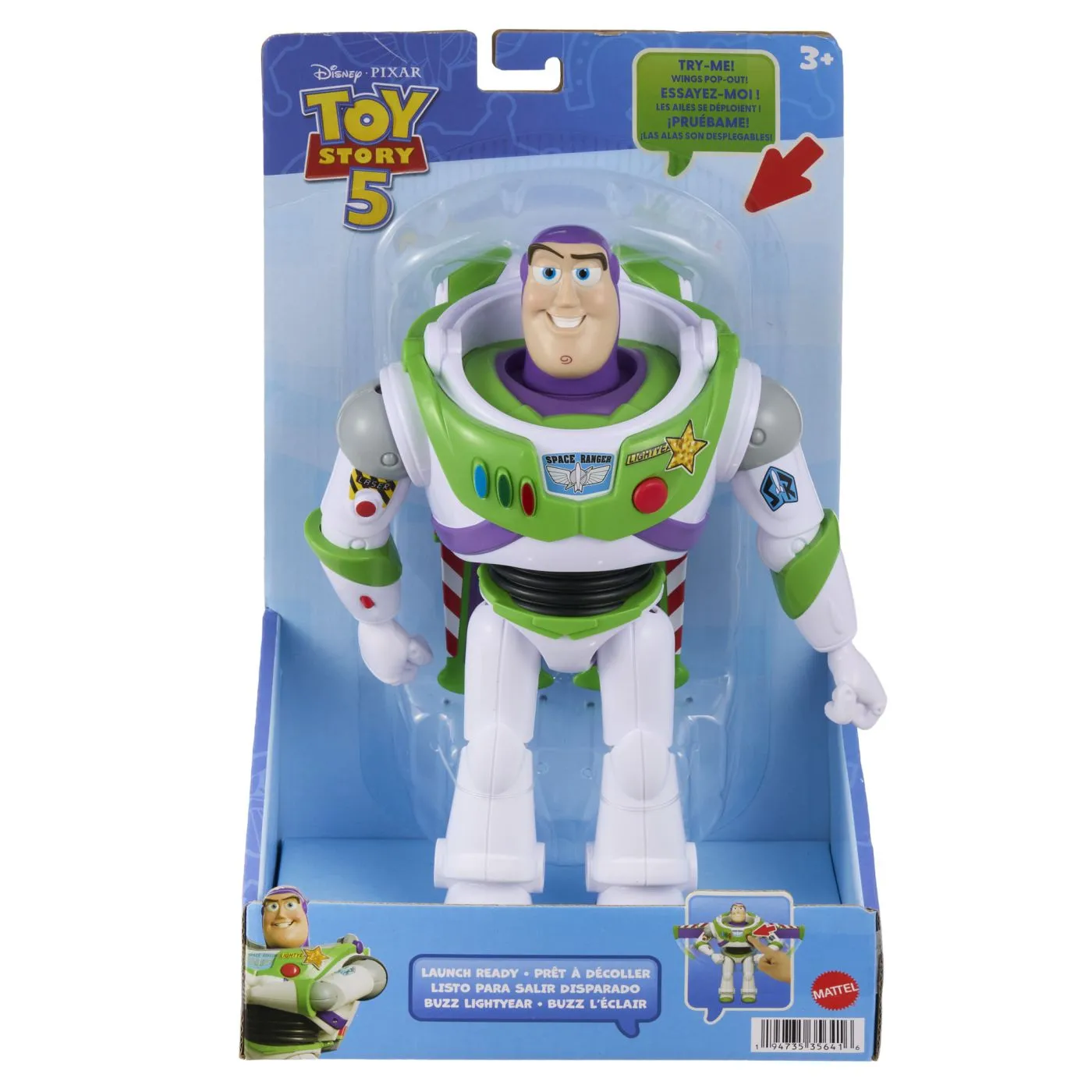 TOY STORY 5 FIGURINA BUZZ LIGHTYEAR 30CM