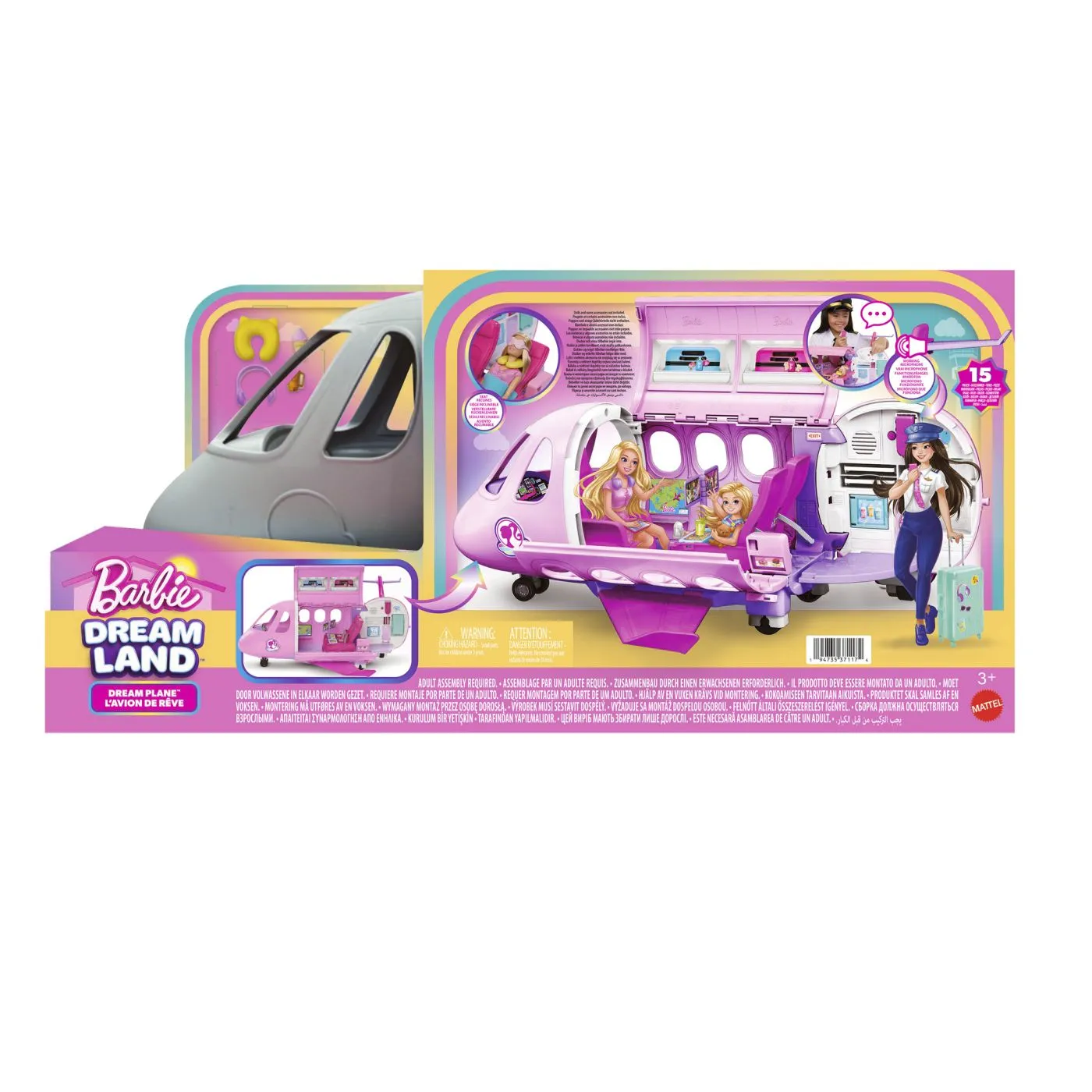 BARBIE DREAM LAND AVION DE VIS CU ACCESORII