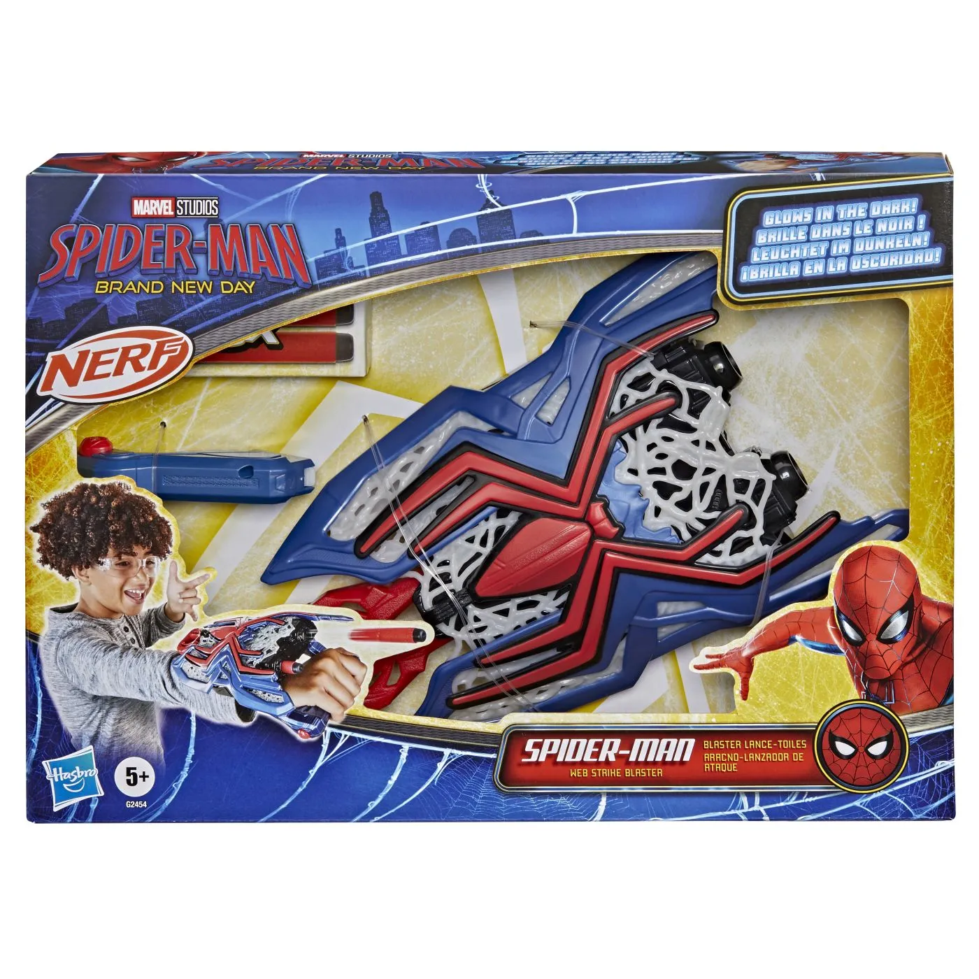 NERF BLASTER SPIDER MAN
