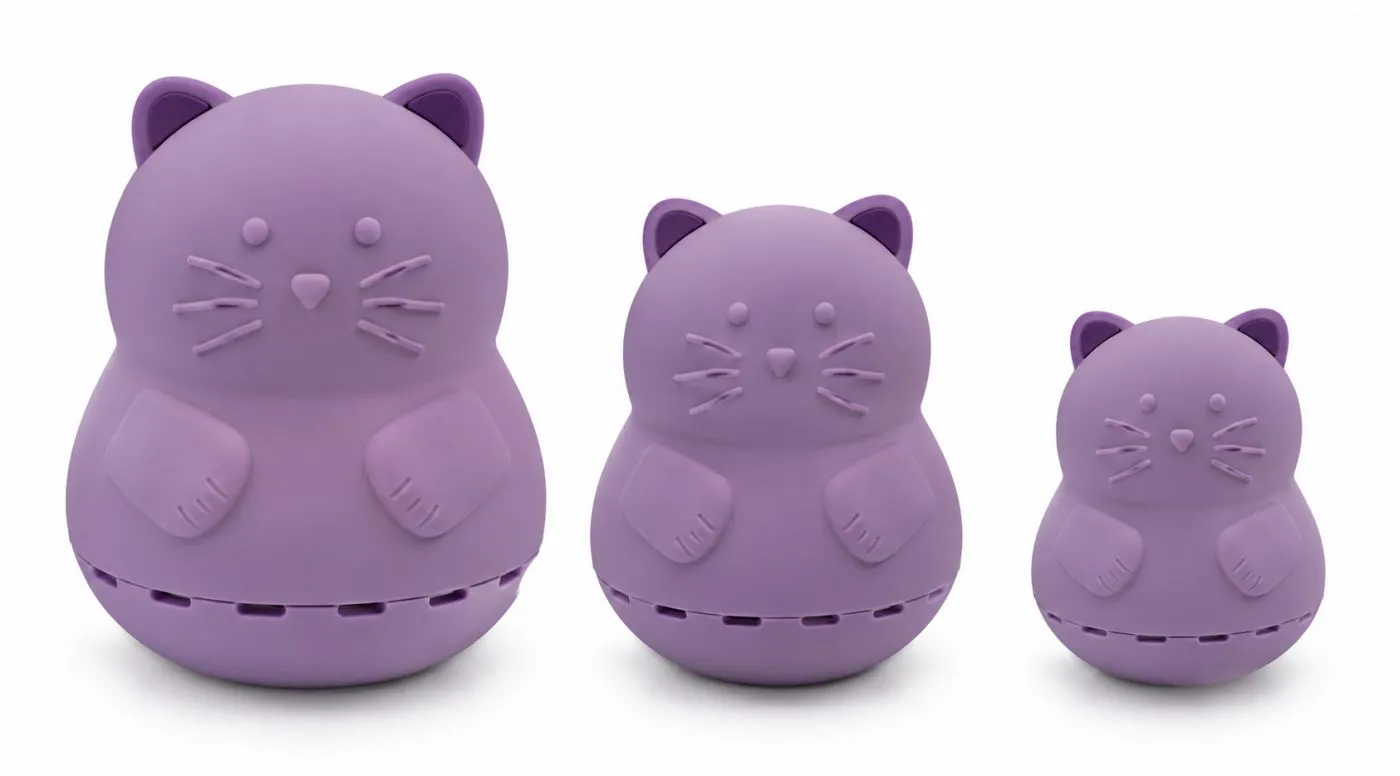 SET 3 BUC JUCARII BAIE SILICON, MELII, PISICA - EAN, Brand | eToys.ro
