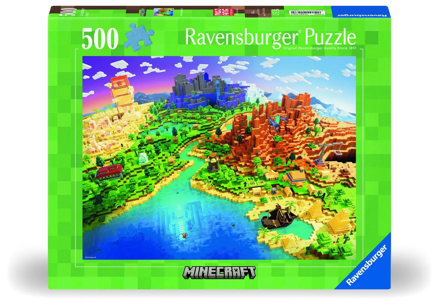 PUZZLE MINECRAFT 500