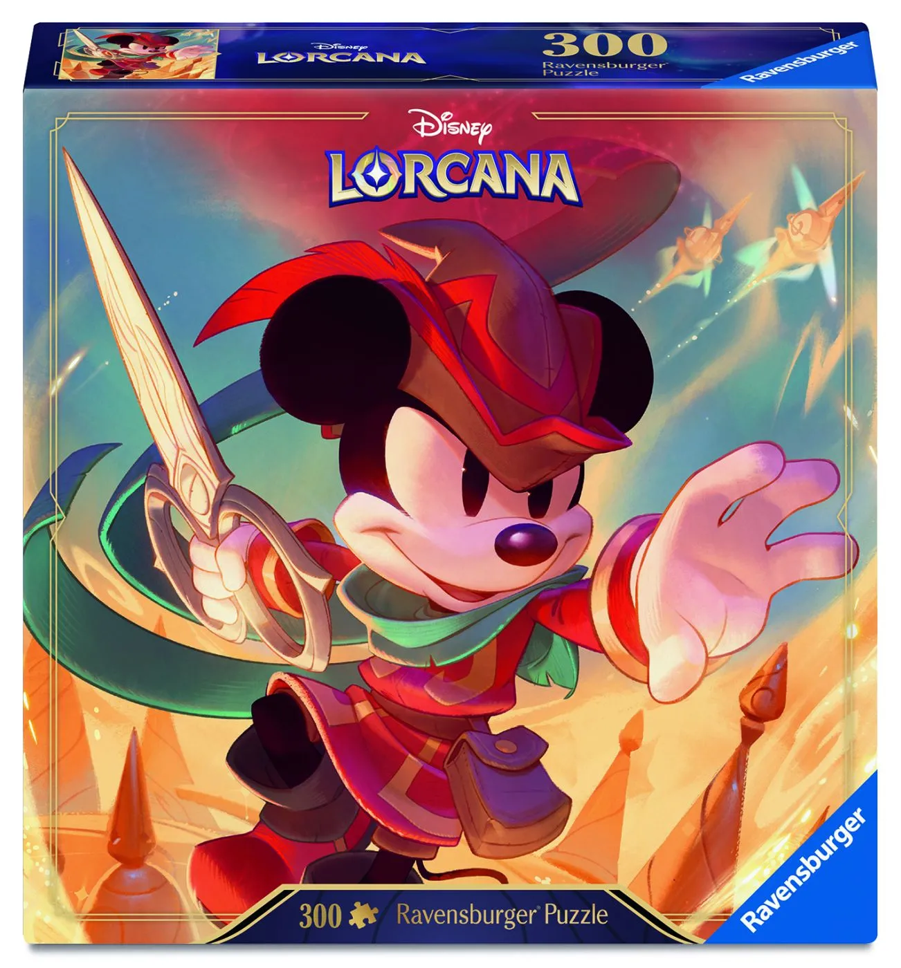 PUZZLE DISNEY LORCANA MICKEY MOUSE CROITOR CURAJOS 300