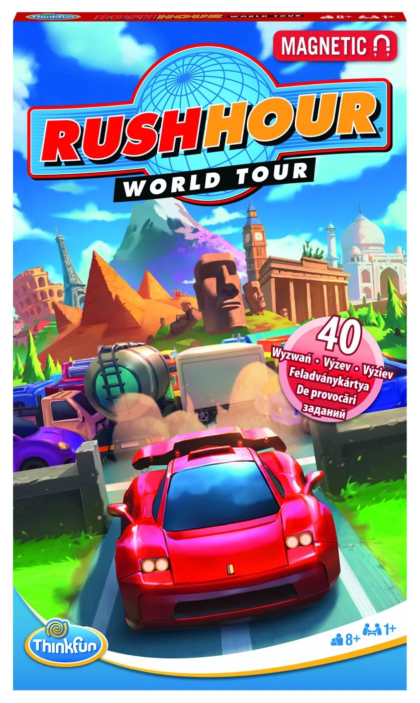 THINKFUN JOC EDUCATIV RUSH HOUR MAGNETIC TURNEU MONDIAL